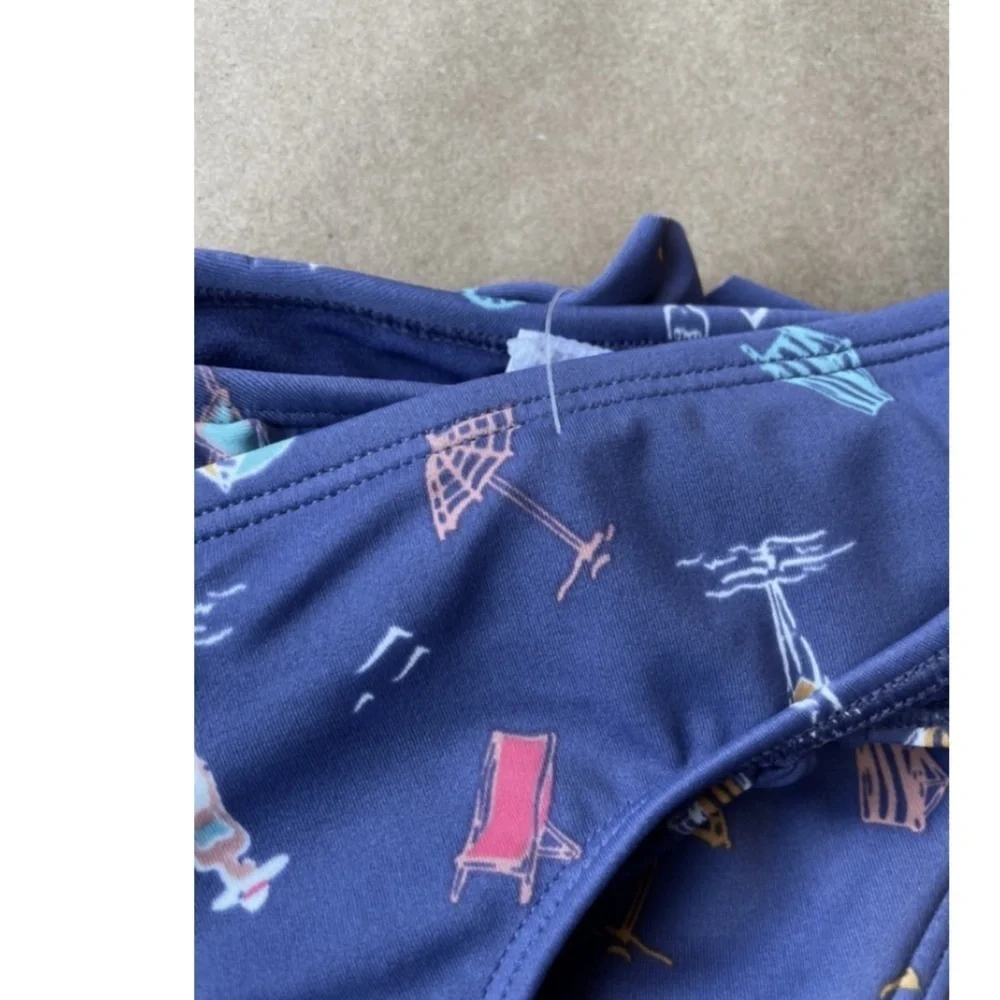 Roxy Blue Bikini NWT Fun Prints Set  🆕NEW ROXY Girl Bikini Size 2